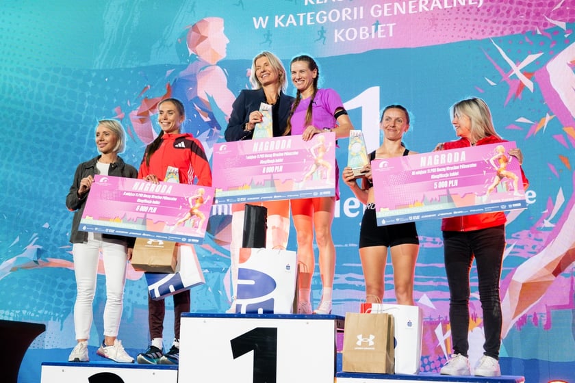 Uczestnicy 11. PKO Nocnego Wrocław Półmaratonu