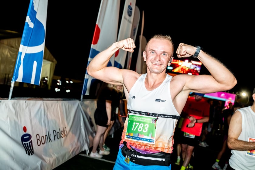 Uczestnicy 11. PKO Nocnego Wrocław Półmaratonu