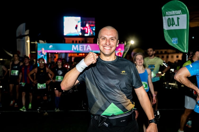 Uczestnicy 11. PKO Nocnego Wrocław Półmaratonu