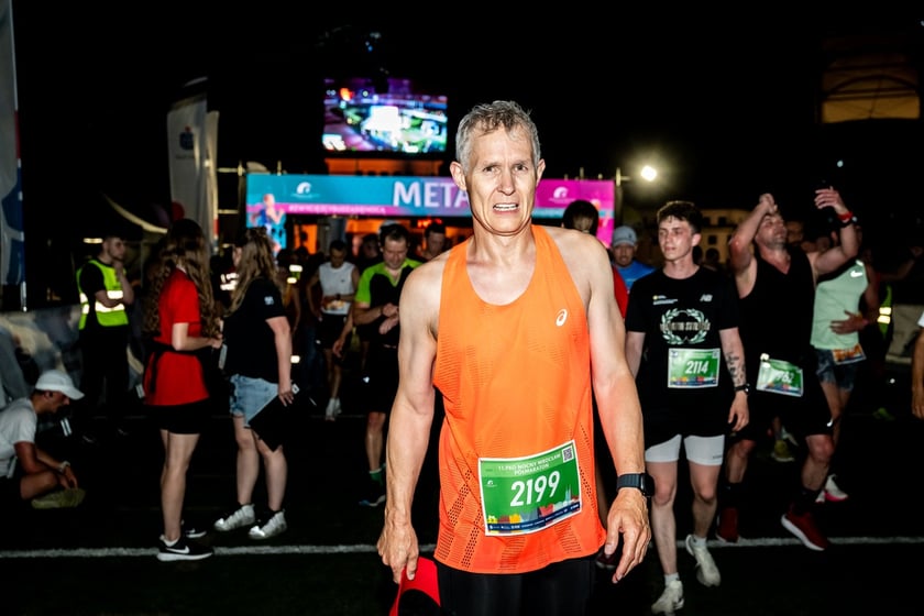 Uczestnicy 11. PKO Nocnego Wrocław Półmaratonu