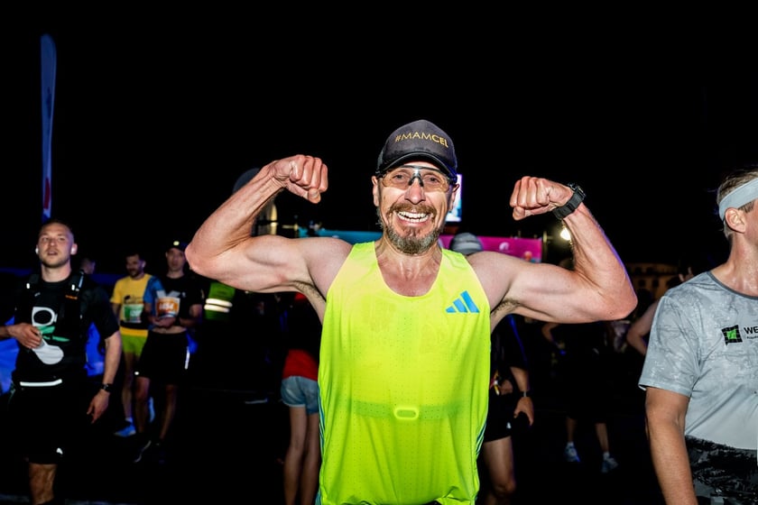 Uczestnicy 11. PKO Nocnego Wrocław Półmaratonu