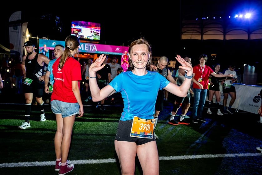 Uczestnicy 11. PKO Nocnego Wrocław Półmaratonu