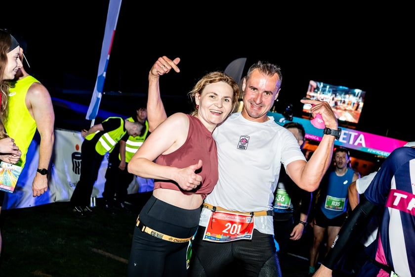 Uczestnicy 11. PKO Nocnego Wrocław Półmaratonu