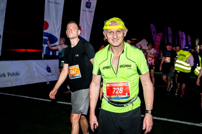 Uczestnicy 11. PKO Nocnego Wrocław Półmaratonu