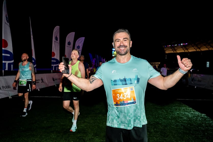 Uczestnicy 11. PKO Nocnego Wrocław Półmaratonu