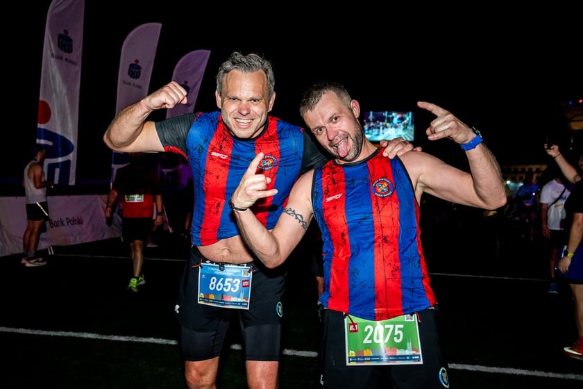 Uczestnicy 11. PKO Nocnego Wrocław Półmaratonu