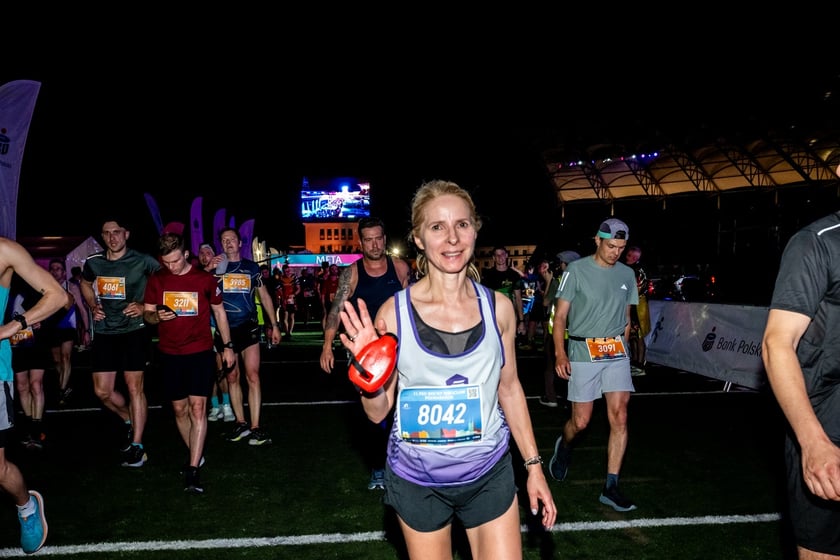 Uczestnicy 11. PKO Nocnego Wrocław Półmaratonu