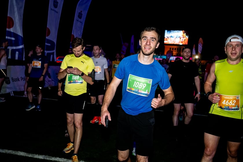 Uczestnicy 11. PKO Nocnego Wrocław Półmaratonu