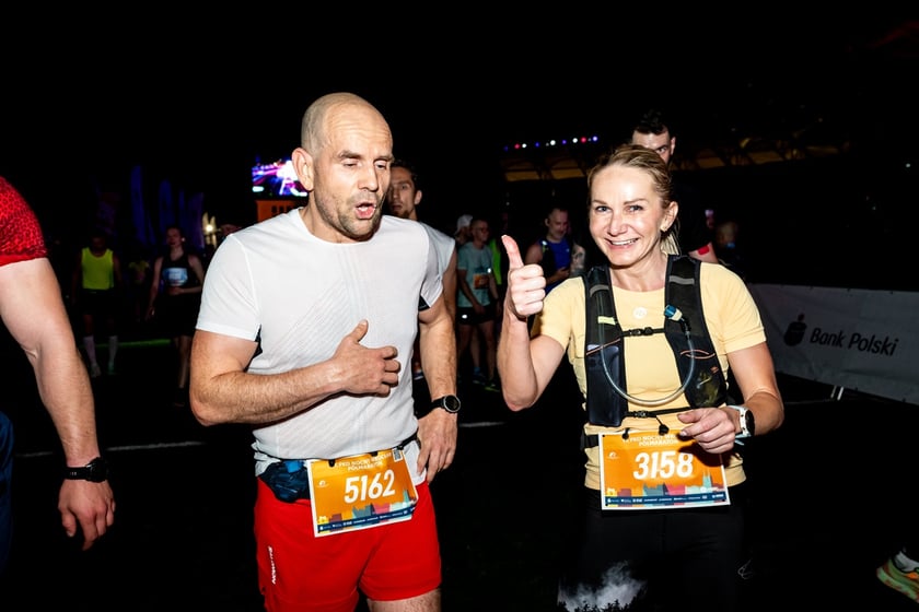 Uczestnicy 11. PKO Nocnego Wrocław Półmaratonu