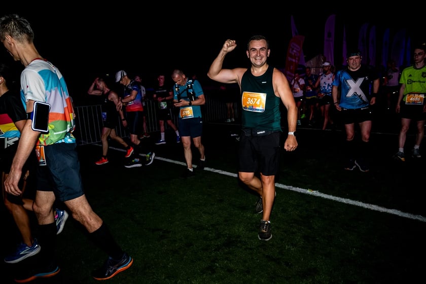 Uczestnicy 11. PKO Nocnego Wrocław Półmaratonu