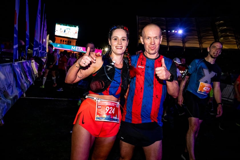 Uczestnicy 11. PKO Nocnego Wrocław Półmaratonu