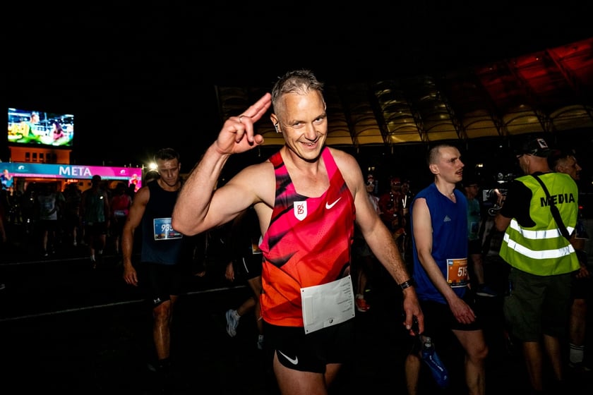 Uczestnicy 11. PKO Nocnego Wrocław Półmaratonu