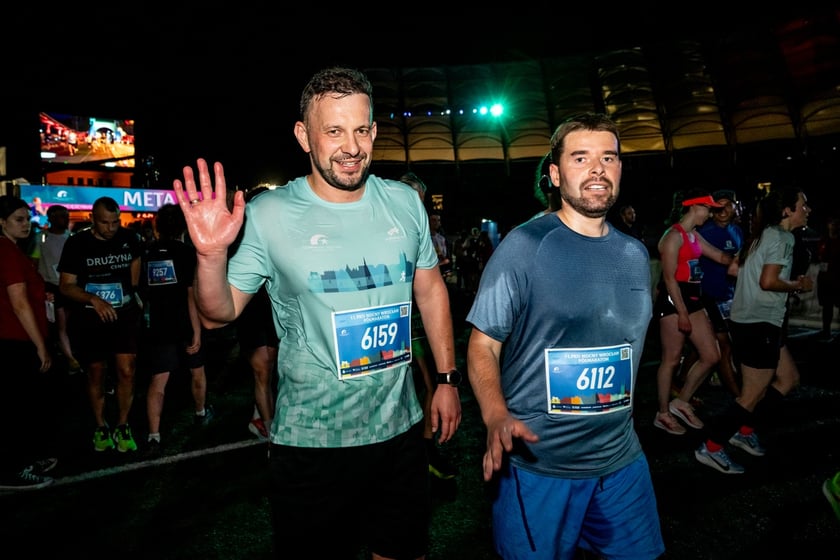 Uczestnicy 11. PKO Nocnego Wrocław Półmaratonu