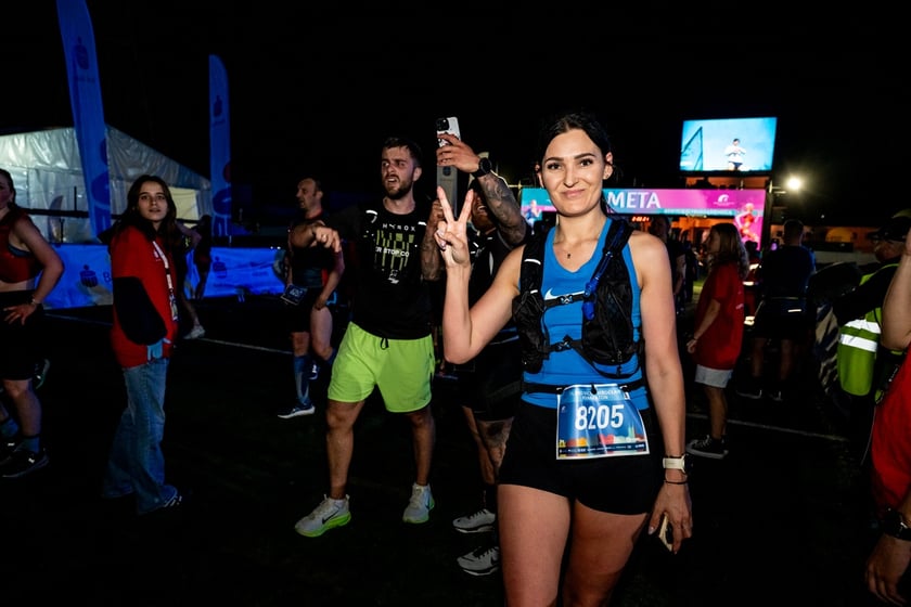 Uczestnicy 11. PKO Nocnego Wrocław Półmaratonu