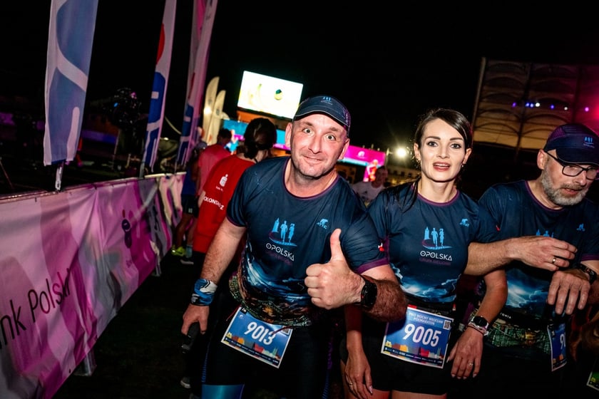 Uczestnicy 11. PKO Nocnego Wrocław Półmaratonu