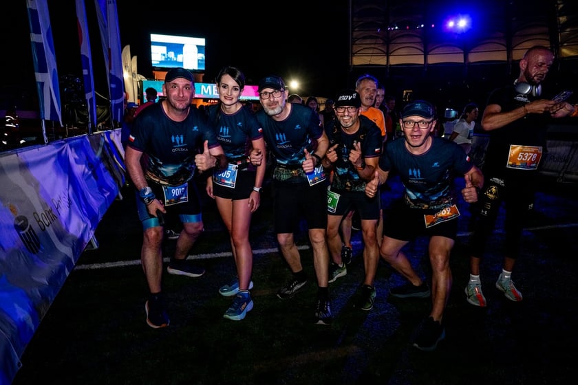 Uczestnicy 11. PKO Nocnego Wrocław Półmaratonu