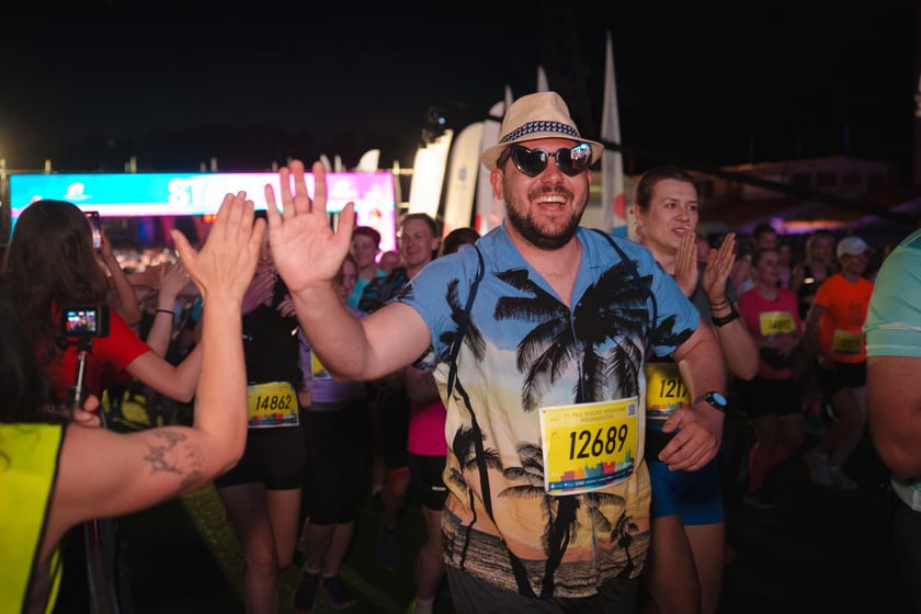Nocny Wrocław Półmaraton 2025 - zawodnicy