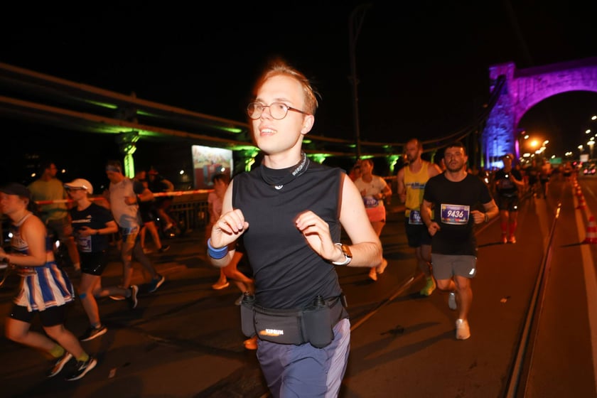 11. PKO Nocny Wrocław Półmaraton - zdjęcia biegaczy