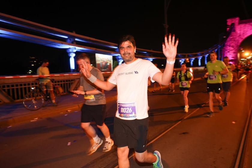 11. PKO Nocny Wrocław Półmaraton - zdjęcia biegaczy