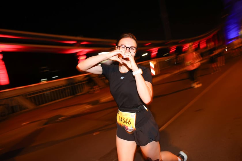 11. PKO Nocny Wrocław Półmaraton - zdjęcia biegaczy