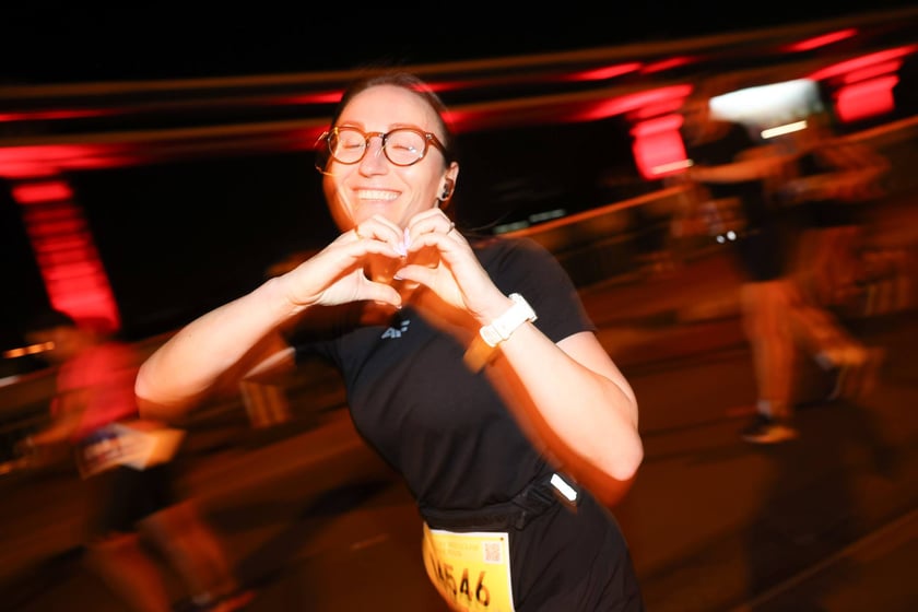 11. PKO Nocny Wrocław Półmaraton - zdjęcia biegaczy