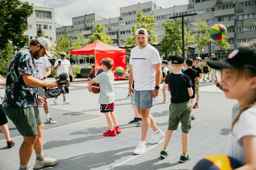 Wrocław Gra w Koszykówkę na placu Nowy Targ, 24 czerwca 2025
