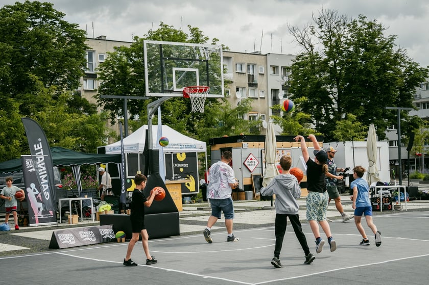 Wrocław Gra w Koszykówkę na placu Nowy Targ, 24 czerwca 2025