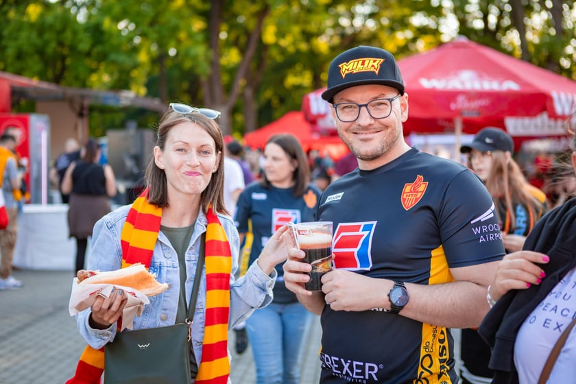 Mecz Betard Sparta Wrocław - Innpro ROW Rybnik na Olimpijskim - kibice