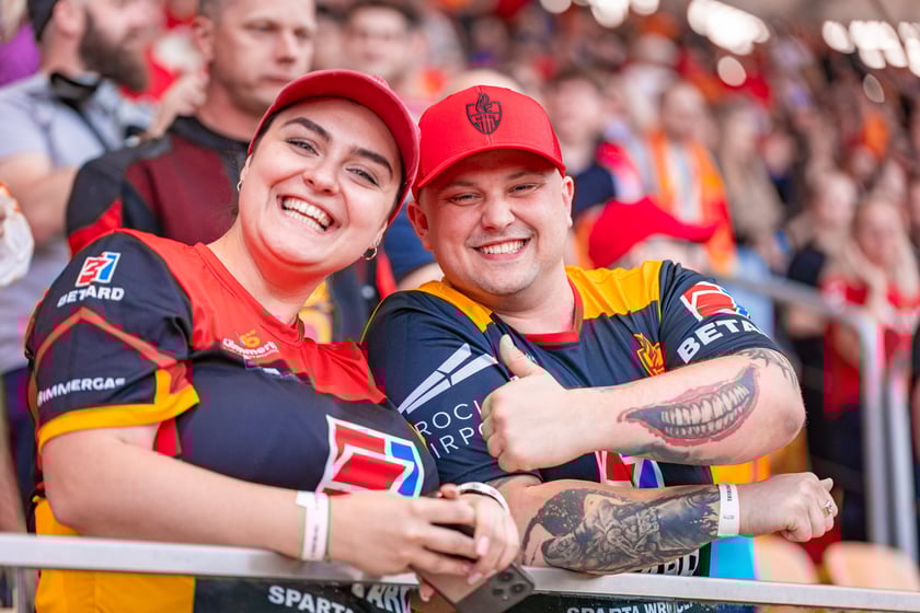 Mecz Betard Sparta Wrocław - Innpro ROW Rybnik na Olimpijskim - kibice