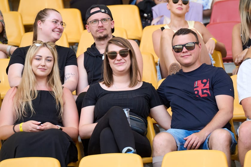 Kibice na meczu Panthers Wrocław z Centurions Cologne