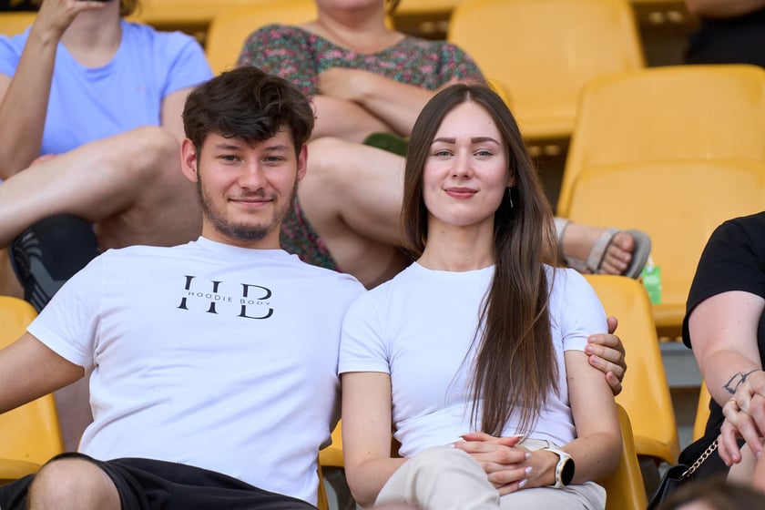 Kibice na meczu Panthers Wrocław z Centurions Cologne