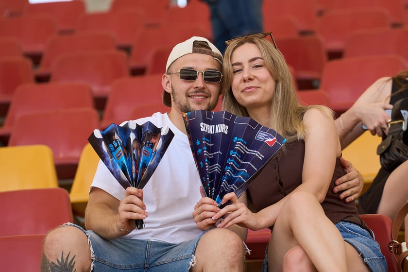 Kibice na meczu Panthers Wrocław z Centurions Cologne