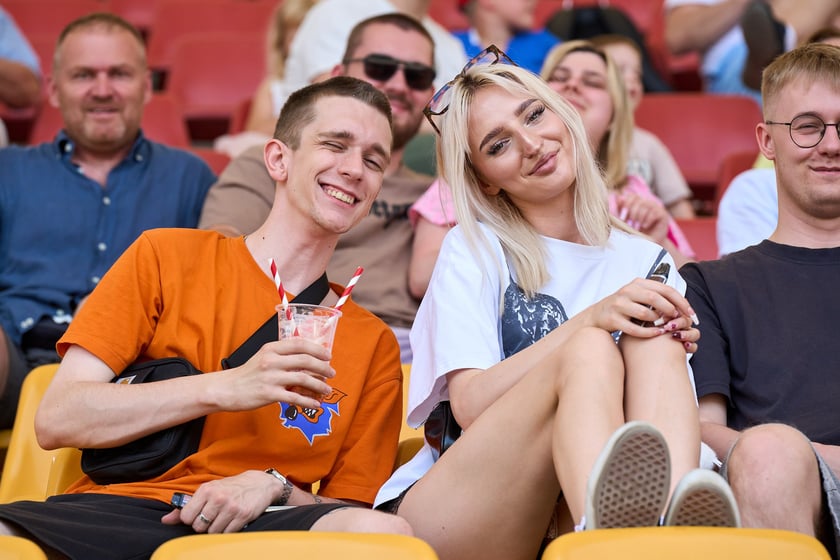 Kibice na meczu Panthers Wrocław z Centurions Cologne