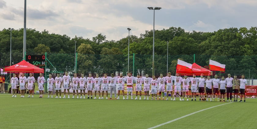 Mecz Polka vs. Cechy i ceremonia otwarcia ME w lacrossie, 9 lipca 2025