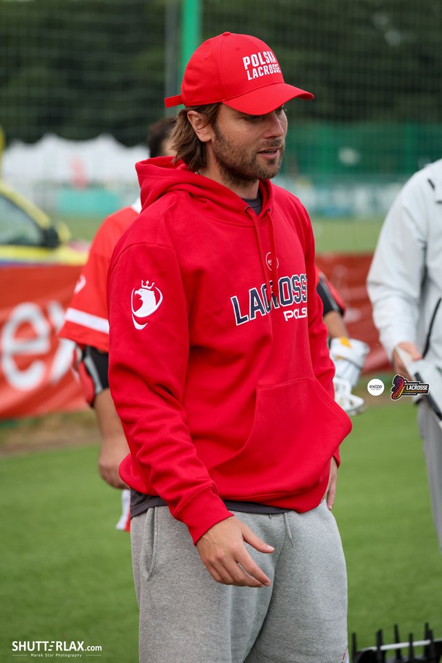 Mecz Polska - Niemcy na na Mistrzostwach Europy Mężczyzn w Lacrosse Wrocław 2025