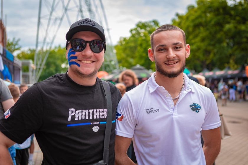 Panthers Wrocław - Vienna Wikings na Stadionie Olimpijskim - 19.07.2025. Zdjęcia z meczu oraz kibiców
