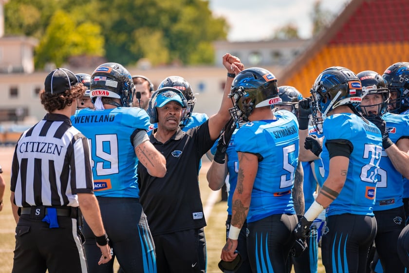 Panthers Wrocław - Vienna Wikings na Stadionie Olimpijskim - 19.07.2025. Zdjęcia z meczu oraz kibiców