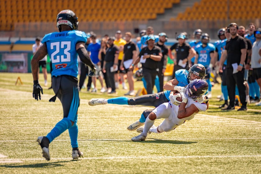 Panthers Wrocław - Vienna Wikings na Stadionie Olimpijskim - 19.07.2025. Zdjęcia z meczu oraz kibiców
