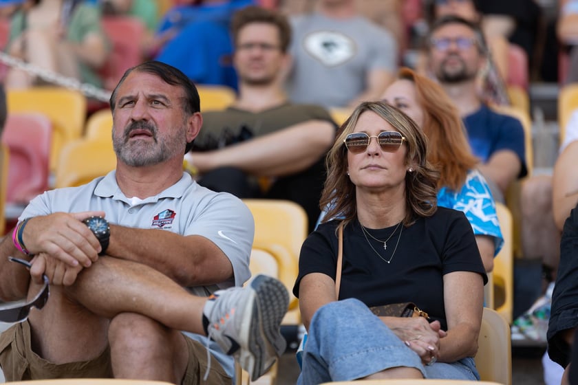 Panthers Wrocław - Vienna Wikings na Stadionie Olimpijskim - 19.07.2025. Zdjęcia z meczu oraz kibiców