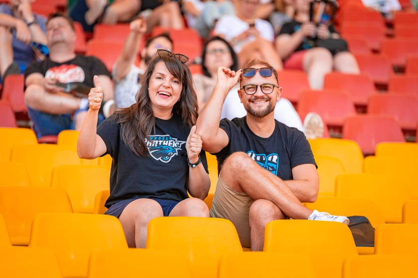 Panthers Wrocław - Vienna Wikings na Stadionie Olimpijskim - 19.07.2025. Zdjęcia z meczu oraz kibiców