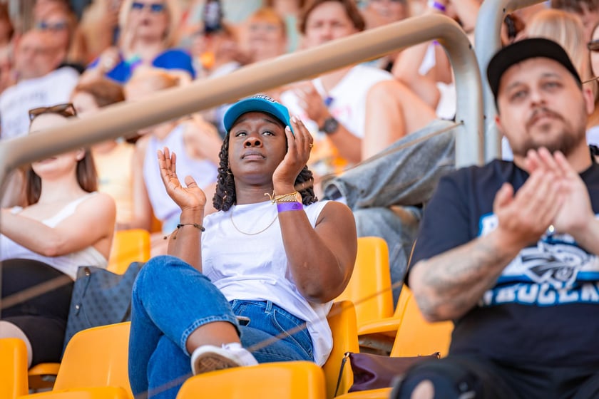 Panthers Wrocław - Vienna Wikings na Stadionie Olimpijskim - 19.07.2025. Zdjęcia z meczu oraz kibiców