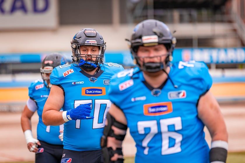 Panthers Wrocław - Vienna Wikings na Stadionie Olimpijskim - 19.07.2025. Zdjęcia z meczu oraz kibiców