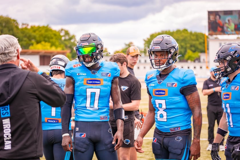 Panthers Wrocław - Vienna Wikings na Stadionie Olimpijskim - 19.07.2025. Zdjęcia z meczu oraz kibiców