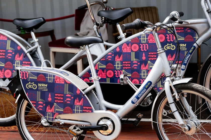 Prezentacja nowych rowerów miejskich we Wrocławiu, 31 lipca 2025