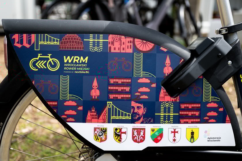 Prezentacja nowych rowerów miejskich we Wrocławiu, 31 lipca 2025