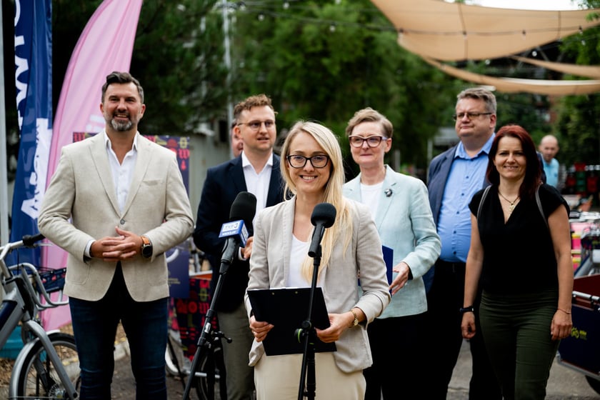 Prezentacja nowych rowerów miejskich we Wrocławiu, 31 lipca 2025