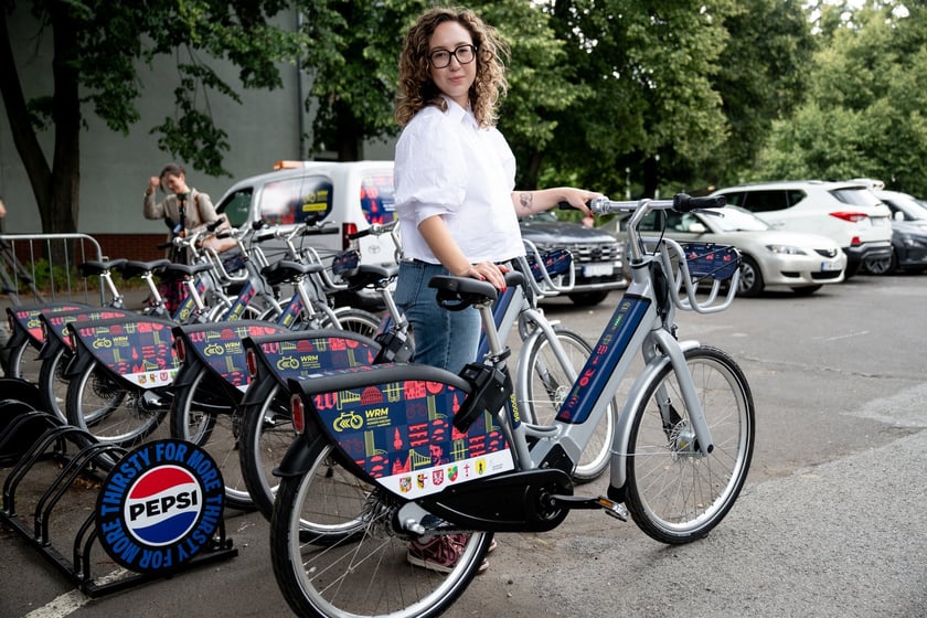 Prezentacja nowych rowerów miejskich we Wrocławiu, 31 lipca 2025
