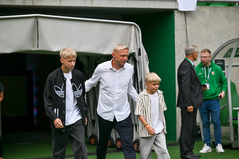 Mecz Śląsk Wrocław - Ruch Chorz&oacute;w 3 sierpnia na Tarczyński Arenie. Zdjęcia kibic&oacute;w