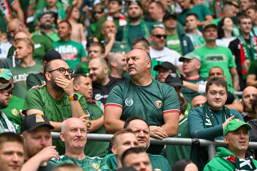 Mecz Śląsk Wrocław - Ruch Chorz&oacute;w 3 sierpnia na Tarczyński Arenie. Zdjęcia kibic&oacute;w