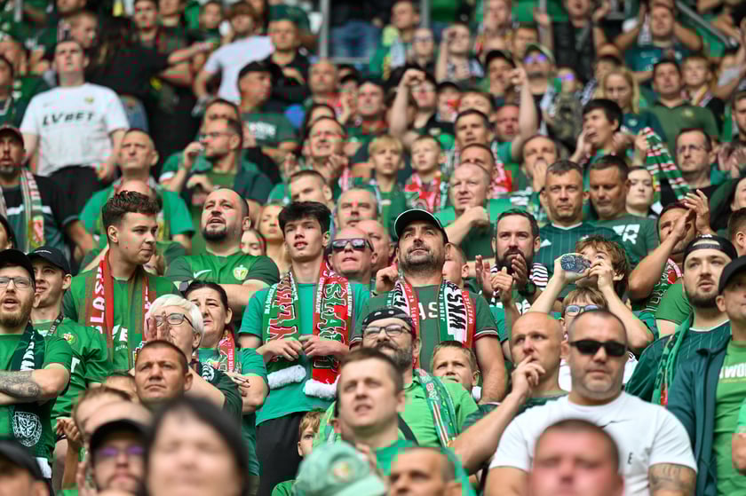 Mecz Śląsk Wrocław - Ruch Chorz&oacute;w 3 sierpnia na Tarczyński Arenie. Zdjęcia kibic&oacute;w